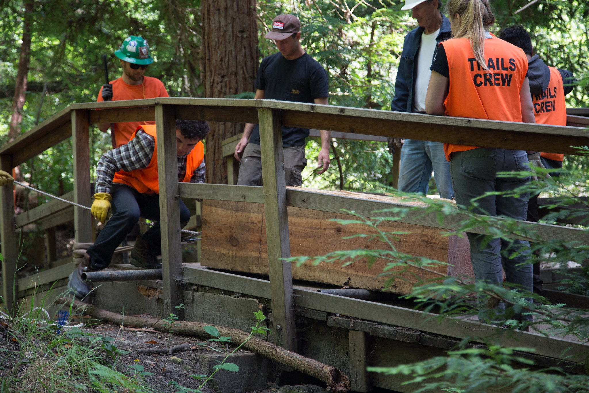 Santa Cruz Summer Youth Trails Crew